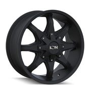 ION 181 SATIN BLACK 20x9 8x180 18MM 124.1MM
