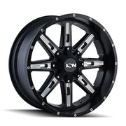 ION 184 SATIN BLACK MILLED 20x9 5x139.7/5x150 18MM 110MM