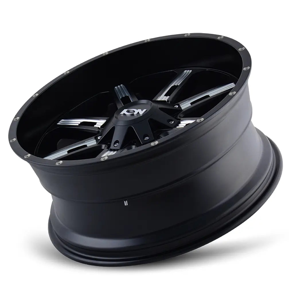 ION 184 SATIN BLACK MILLED 20x9 5x139.7/5x150 18MM 110MM