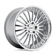 TSW SILVERSTONE 18X8.0 5x120 ET35 CB76.1mm Silver W/ Mirror