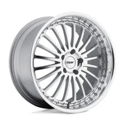 TSW SILVERSTONE 18X8.0 5x110 ET40 CB72.1mm Silver W/ Mirror