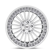 TSW SILVERSTONE 18X8.0 5x110 ET40 CB72.1mm Silver W/ Mirror