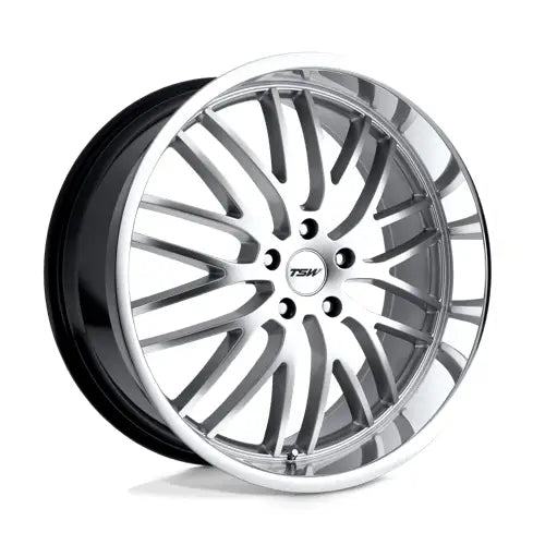 TSW SNETTERTON 18X8.0 5x112 ET32 CB72.1mm Hyper Silver W/