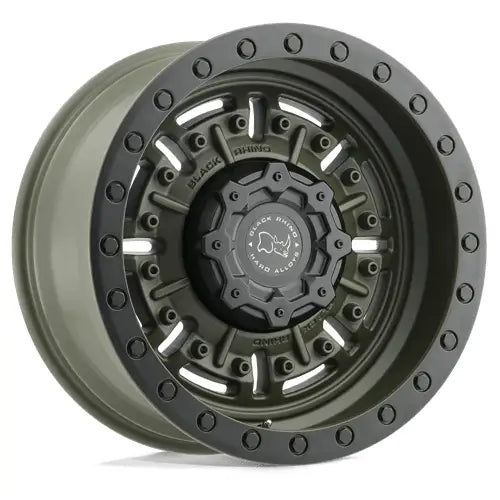 Black Rhino ABRAMS 18X9.5 6x139.7 ET-18 CB112.1mm Olive