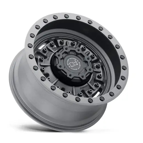 Black Rhino ABRAMS 18X9.5 6x139.7 ET12 CB112.1mm Textured