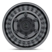 Black Rhino ARMORY 18X9.5 8x170 ET6 CB125.1mm Gun Black
