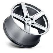 TSW ASCENT 18X9.5 5x120 ET20 CB76.1mm Matte Titanium Silver