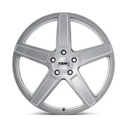 TSW ASCENT 18X9.5 5x120 ET20 CB76.1mm Matte Titanium Silver