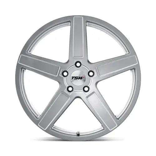 TSW ASCENT 18X9.5 5x120 ET20 CB76.1mm Matte Titanium Silver