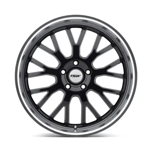 TSW TREMBLANT 18X9.5 5x112 ET35 CB72.1mm Gloss Black W/