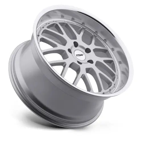 TSW VALENCIA 18X9.5 5x120 ET20 CB76.1mm Silver W/ Mirror