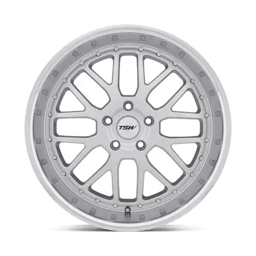 TSW VALENCIA 18X9.5 5x120 ET20 CB76.1mm Silver W/ Mirror