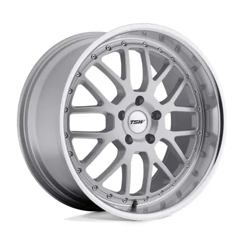 TSW VALENCIA 18X9.5 5x120 ET20 CB76.1mm Silver W/ Mirror
