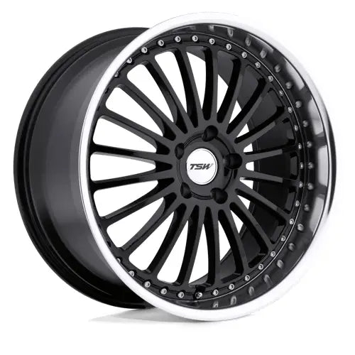 TSW SILVERSTONE 19x8.0 5x112mm ET45 CB72.1mm Gloss Black W/