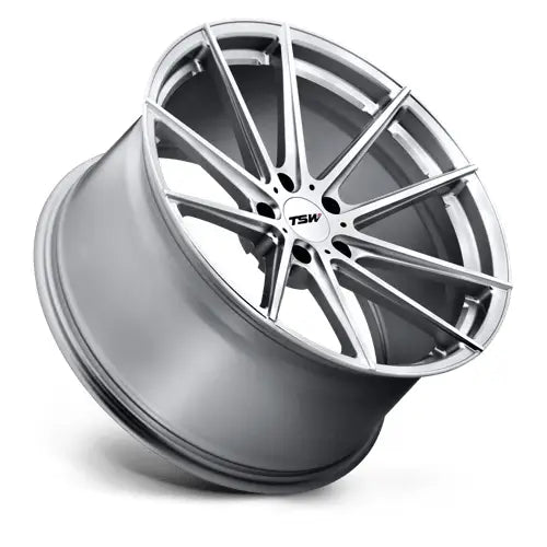 TSW BATHURST 19X8.5 5x112 ET43 CB72.1mm Silver W/ Mirror