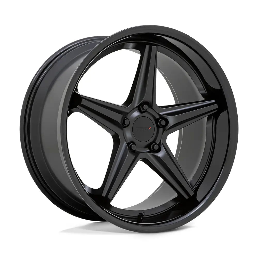 TSW LAUNCH 19X8.5 5x112 ET32 CB66.56mm Matte Black W/ Gloss