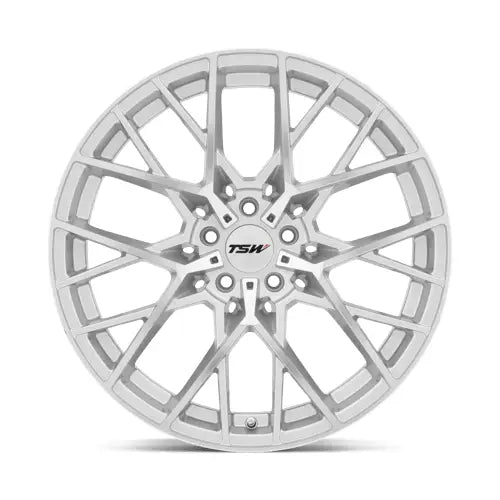 TSW SEBRING 19X8.5 5x100 ET35 CB72.1mm Silver W/ Mirror Cut