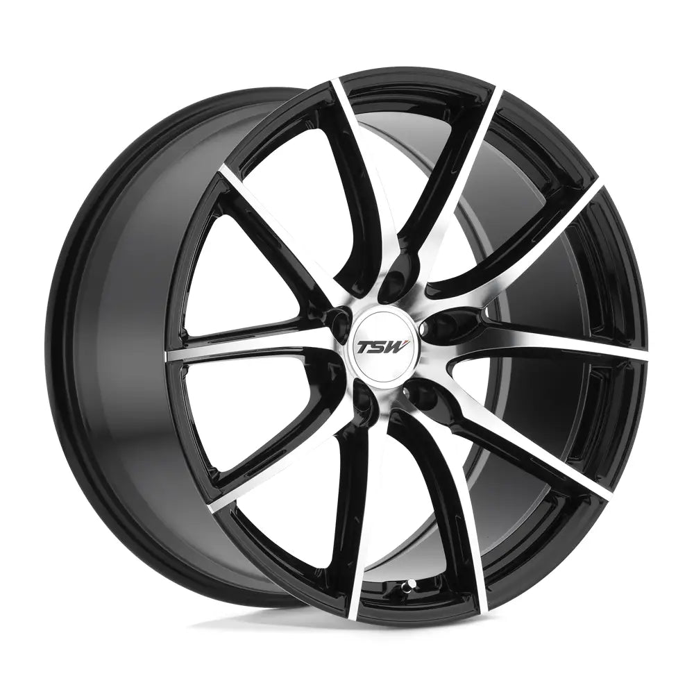TSW SPRINT 19X8.5 5x112 ET32 CB72.1mm Gloss Black W/ Mirror