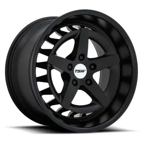 TSW DEGNER 20x10.5 5x112mm ET25 CB66.56mm Semi Gloss Black