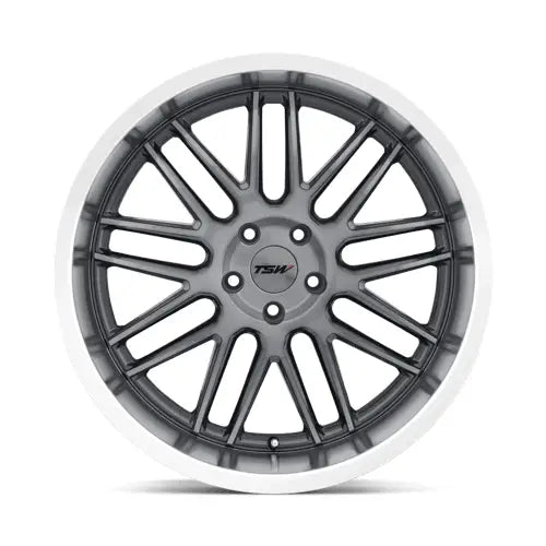 TSW AVALON 20X10.0 5x112 ET35 CB66.56mm Gunmetal W/ Brushed