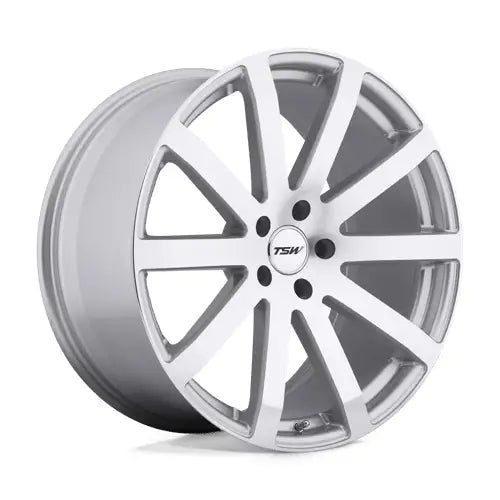 TSW BROOKLANDS 20X10.0 5x114.3 ET25 CB76.1mm Silver W/