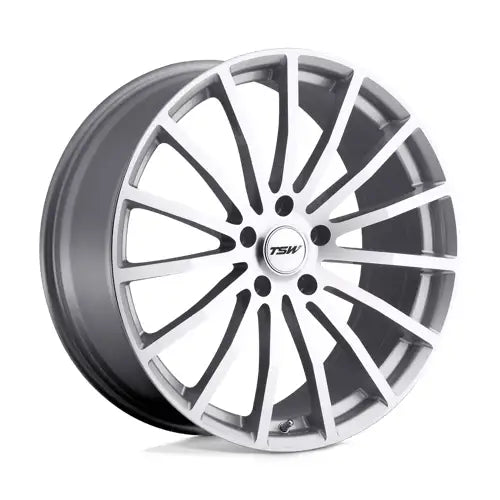 TSW MALLORY 20x10.0 5x114.3mm ET25 CB76.1mm Silver W/