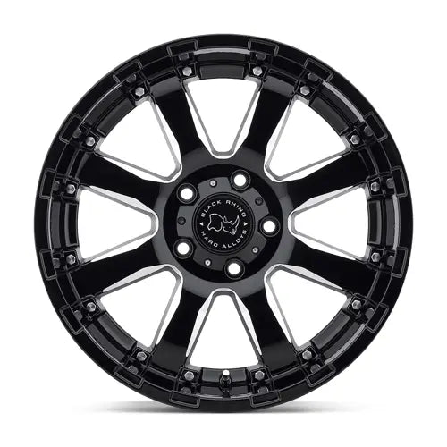 Black Rhino SIERRA 20X10.0 5x150 ET0 CB110.1mm Gloss Black