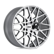 TSW VALE 20X10.0 5x120 ET40 CB76.1mm Silver W/ Mirror Cut