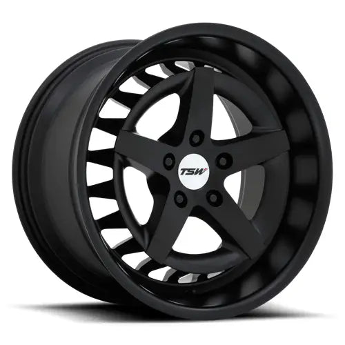 TSW DEGNER 20X9.0 5x112 ET40 CB66.56mm Semi Gloss Black