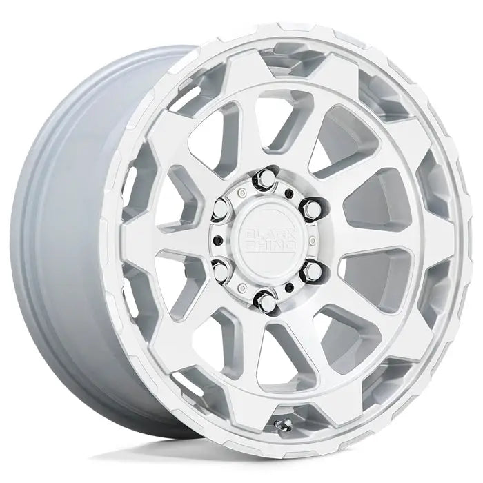 Black Rhino ROTOR 20X9.0 5x127 ET2 CB71.5mm Gloss Silver W/