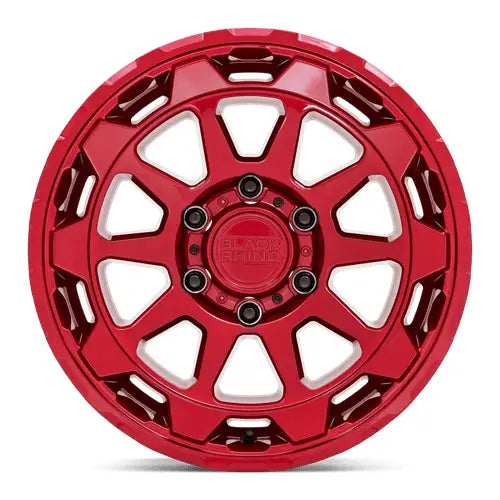 Black Rhino ROTOR 20X9.0 6x114.3 ET12 CB76.1mm Candy Red