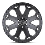 Black Rhino WARLORD 20X9.0 6x135 ET12 CB87.1mm Matte