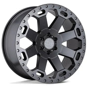 Black Rhino WARLORD 20X9.0 6x135 ET12 CB87.1mm Matte