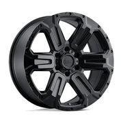 Black Rhino WANAKA 20X9.0 6x120 ET12 CB67.06mm Matte Black