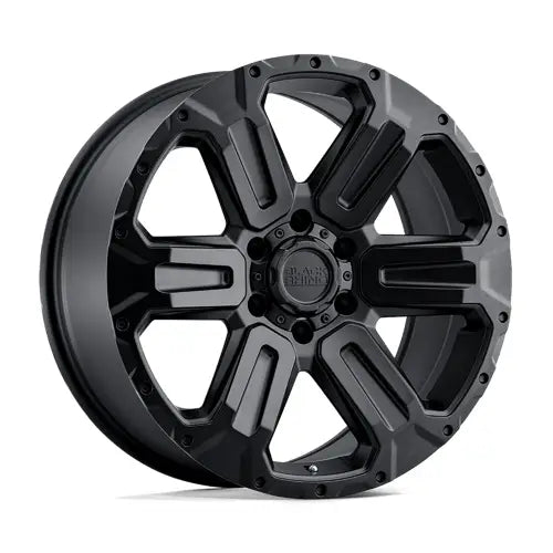Black Rhino WANAKA 20X9.0 6x120 ET12 CB67.06mm Matte Black