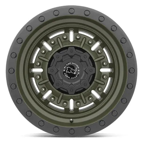 Black Rhino ABRAMS 20X9.5 6x139.7 ET12 CB112.1mm Olive Drab