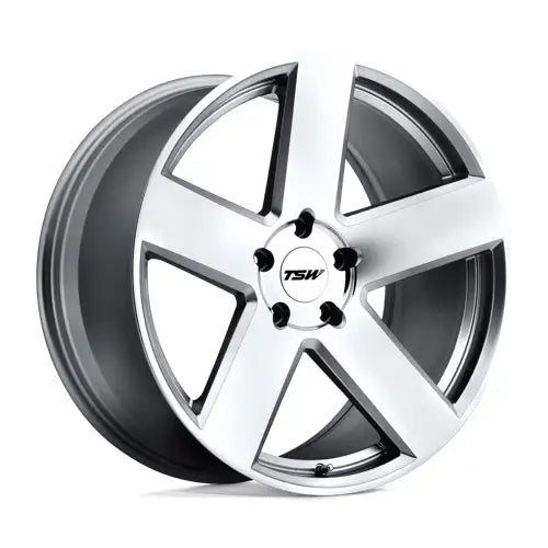 TSW BRISTOL 22X10.5 5x112 ET44 CB66.56mm Silver W/ Mirror