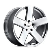 TSW BRISTOL 22X10.5 5x112 ET44 CB66.56mm Silver W/ Mirror