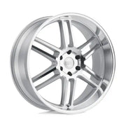 Black Rhino KATAVI 22X10.0 5x114.3 ET30 CB76.1mm Silver W/