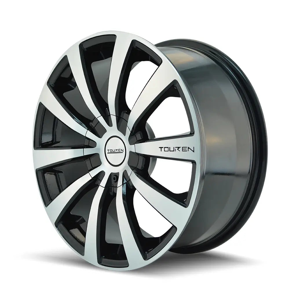 TOUREN TR3 3130 GLOSS BLACK MACHINED 15x7 5x100/5x114.3