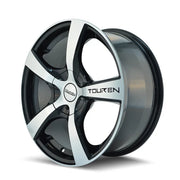 TOUREN TR9 3190 GLOSS BLACK MACHINED 16x7 5x112/5x120 42MM