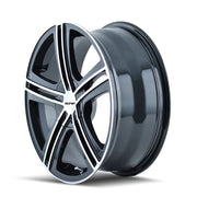TOUREN TR62 3262 GLOSS BLACK MACHINED 16x7 4x100/4x114.3