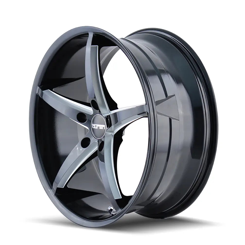 TOUREN TR70 3270 GLOSS BLACK MILLED 17x7.5 5x112 40MM