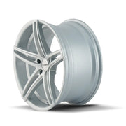 TOUREN TR73 3273 GLOSS SILVER MILLED 20x8.5 5x108 35MM