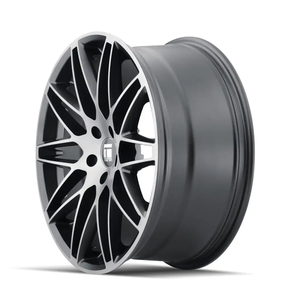 TOUREN TR75 3275 MATTE BLACK BRUSHED WITH DARK 18x8 5x120