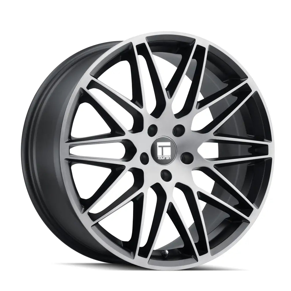 TOUREN TR75 3275 MATTE BLACK BRUSHED WITH DARK 18x8 5x120