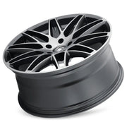 TOUREN TR75 3275 MATTE BLACK BRUSHED WITH DARK 18x8 5x120