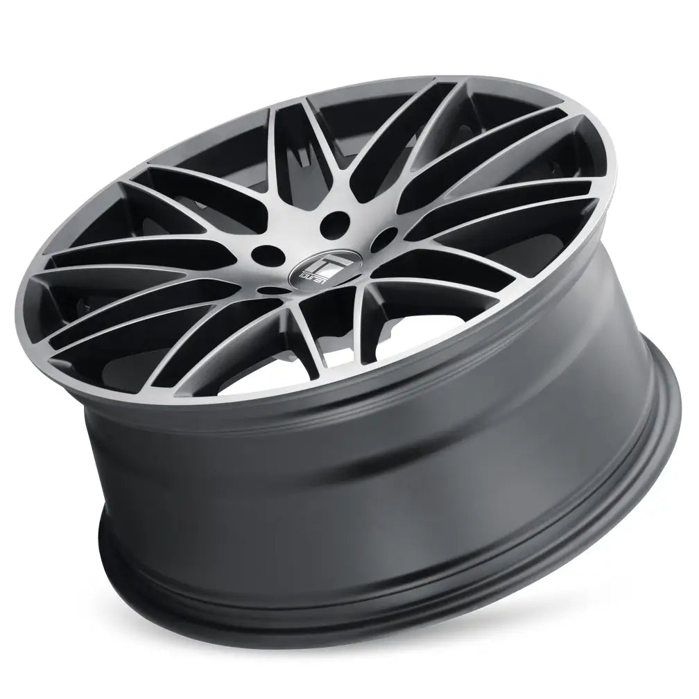 TOUREN TR75 3275 MATTE BLACK BRUSHED WITH DARK 18x8 5x120