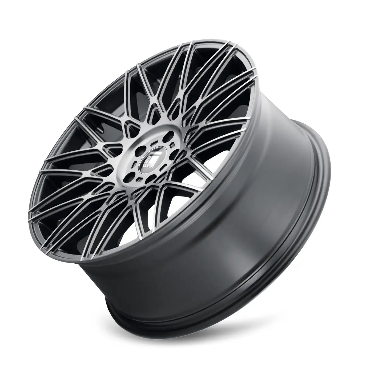 TOUREN TR78 3278 MATTE BLACK BRUSHED WITH DARK 18x8 5x108