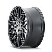 TOUREN TR78 3278 MATTE BLACK BRUSHED WITH DARK 18x8 5x108